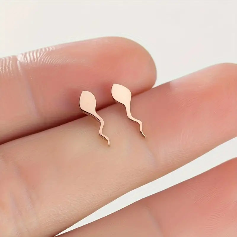 Sperm Earrings