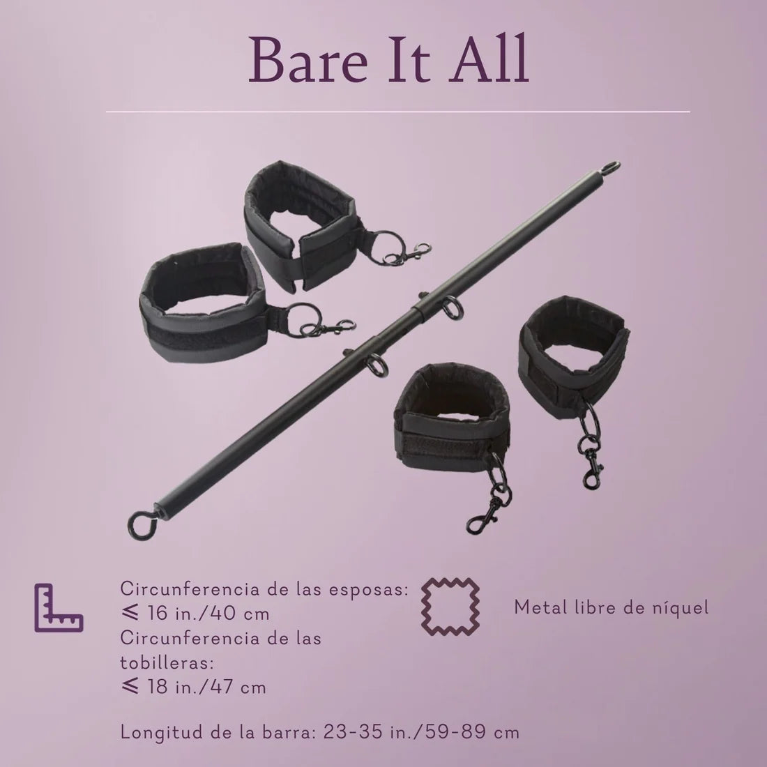 Bare It All - Spreader Bar