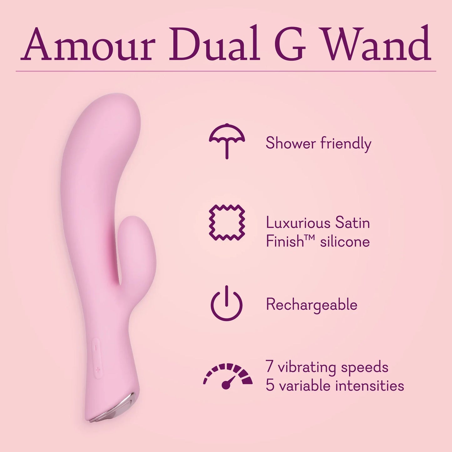 Amour® Dual G Wand - LIMITED EDITION - 2 LEFT!