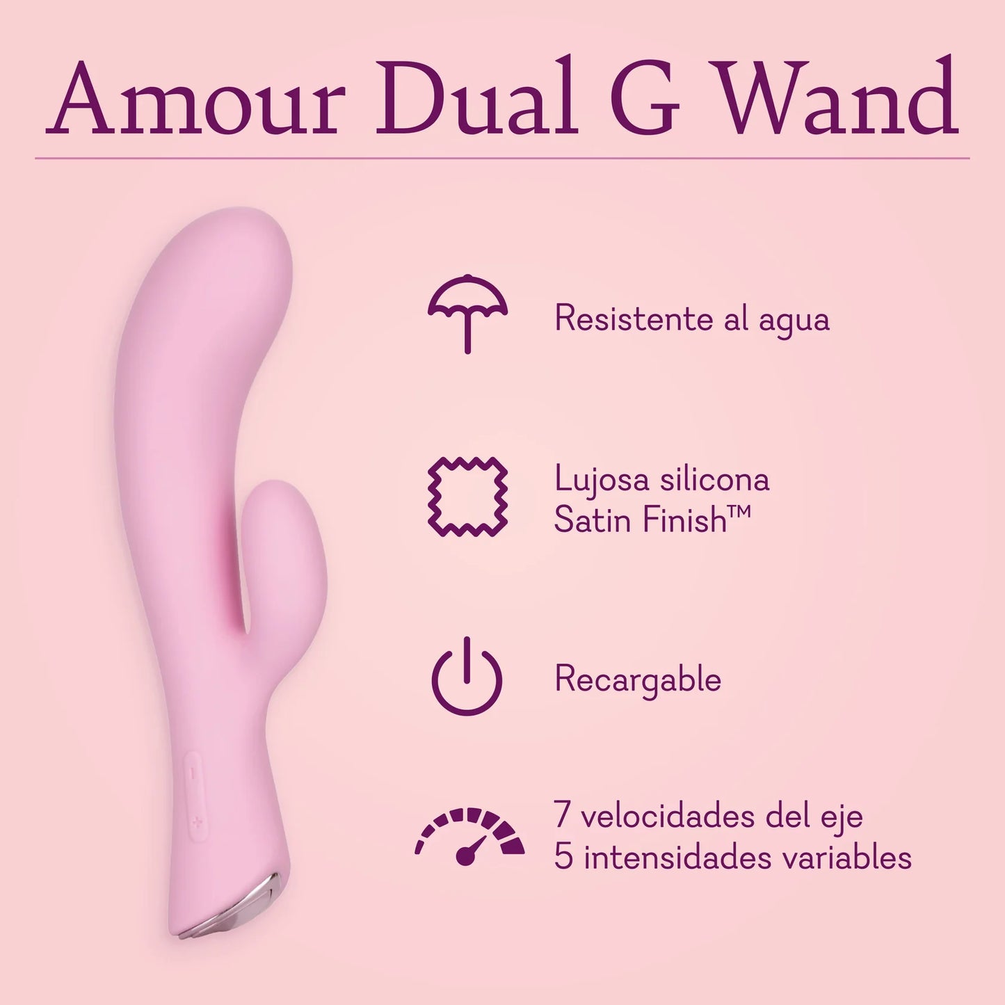 Amour® Dual G Wand - LIMITED EDITION - 2 LEFT!