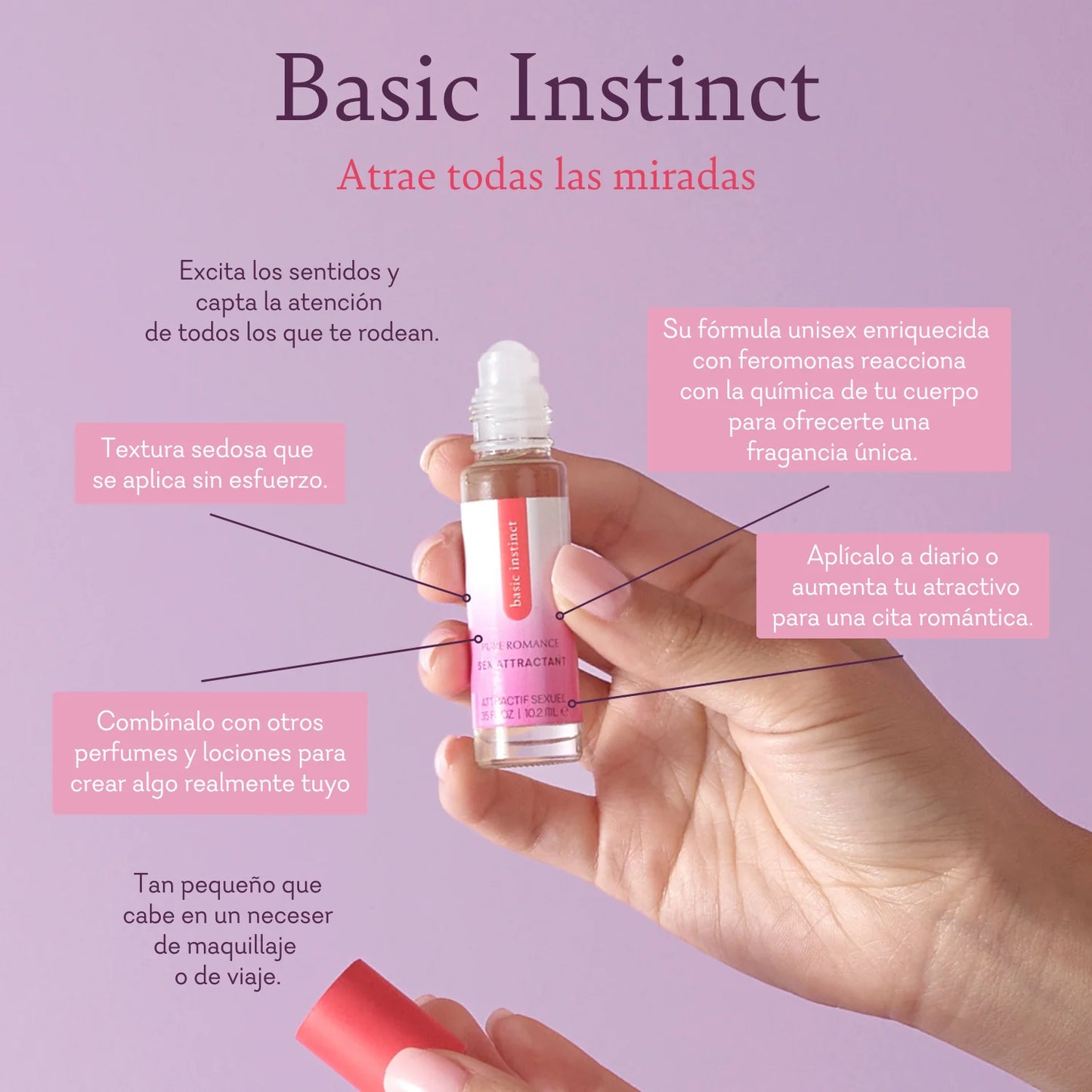 Basic Instinct Pheromone Roll On Perfume