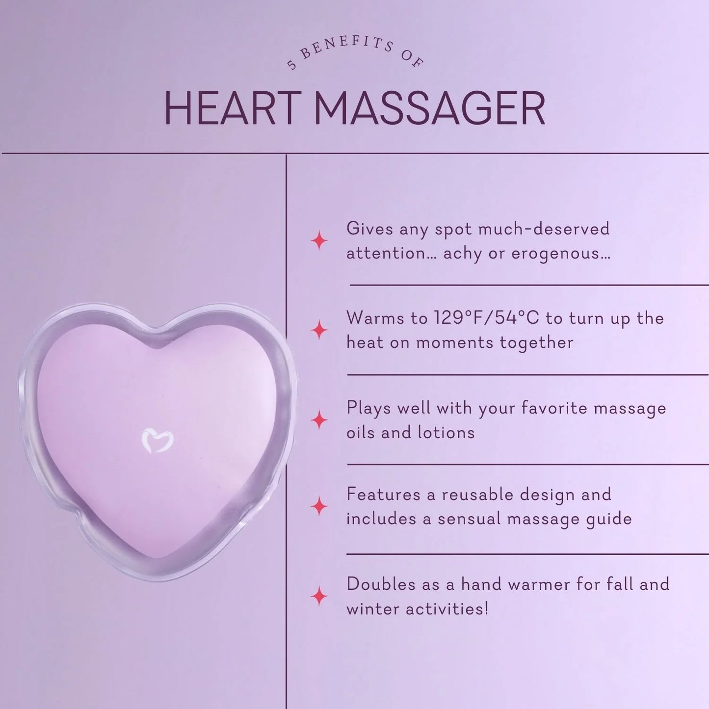 Heart Massagers 2 Pack