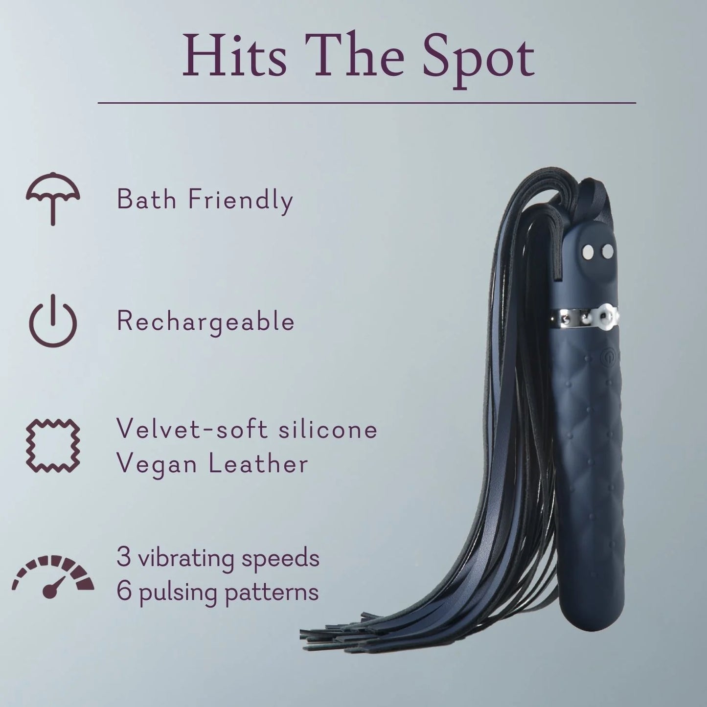 Hits The Spot - Flogger Vibrator