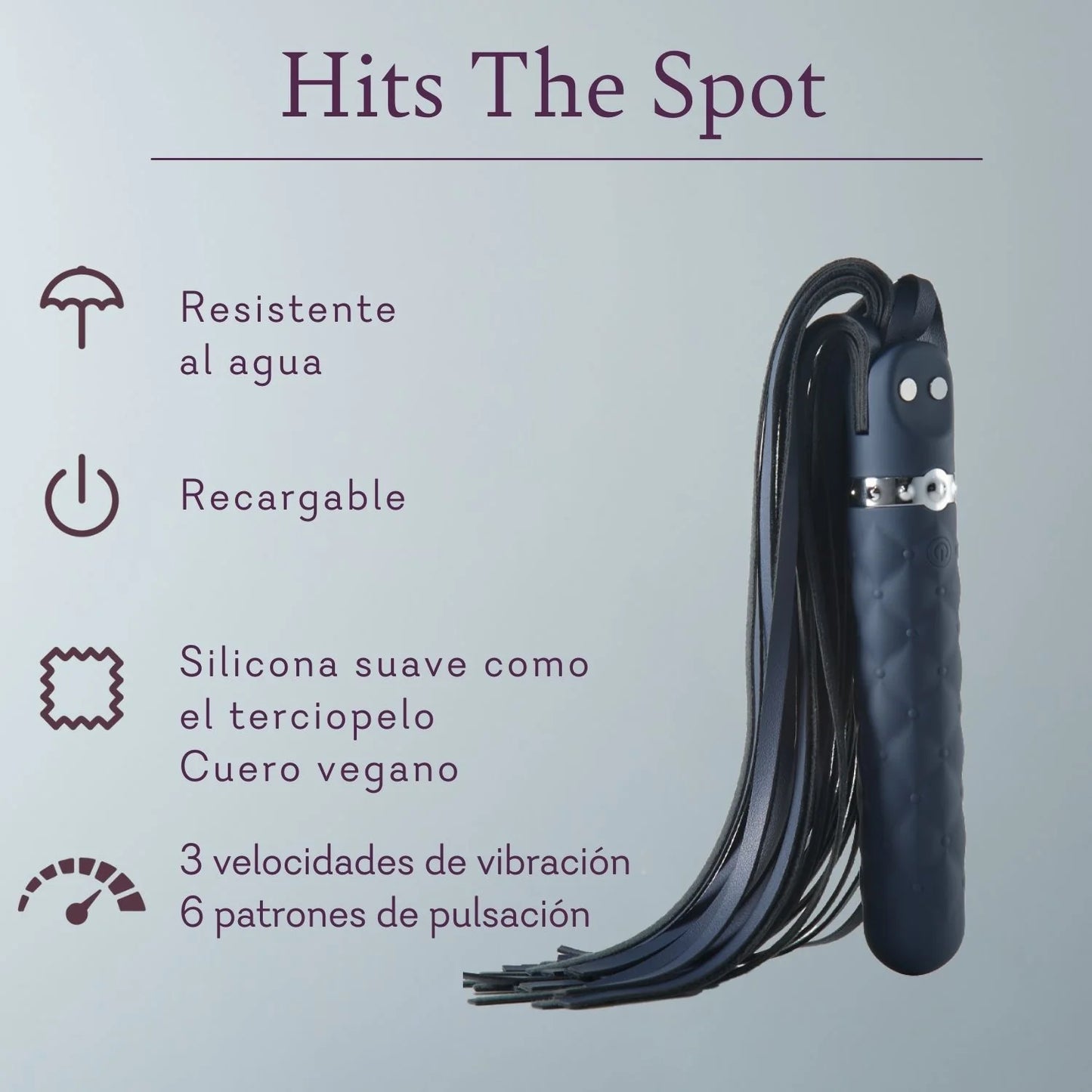 Hits The Spot - Flogger Vibrator