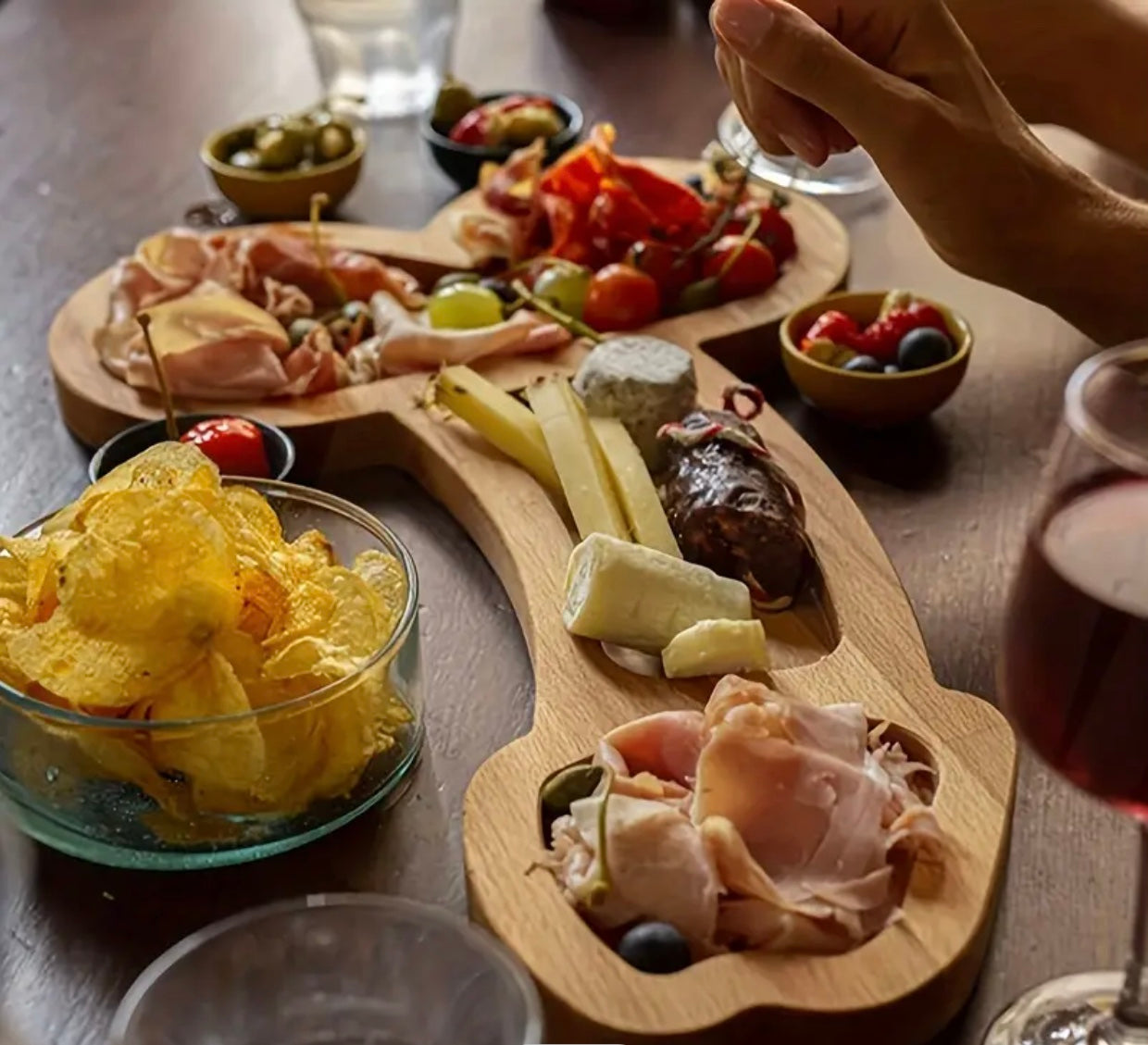 Cockcuterie Charcuterie Board