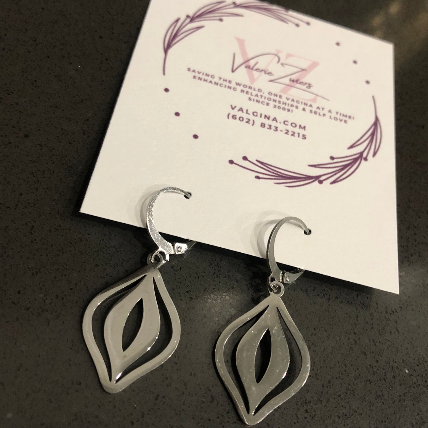 Vulva Earrings