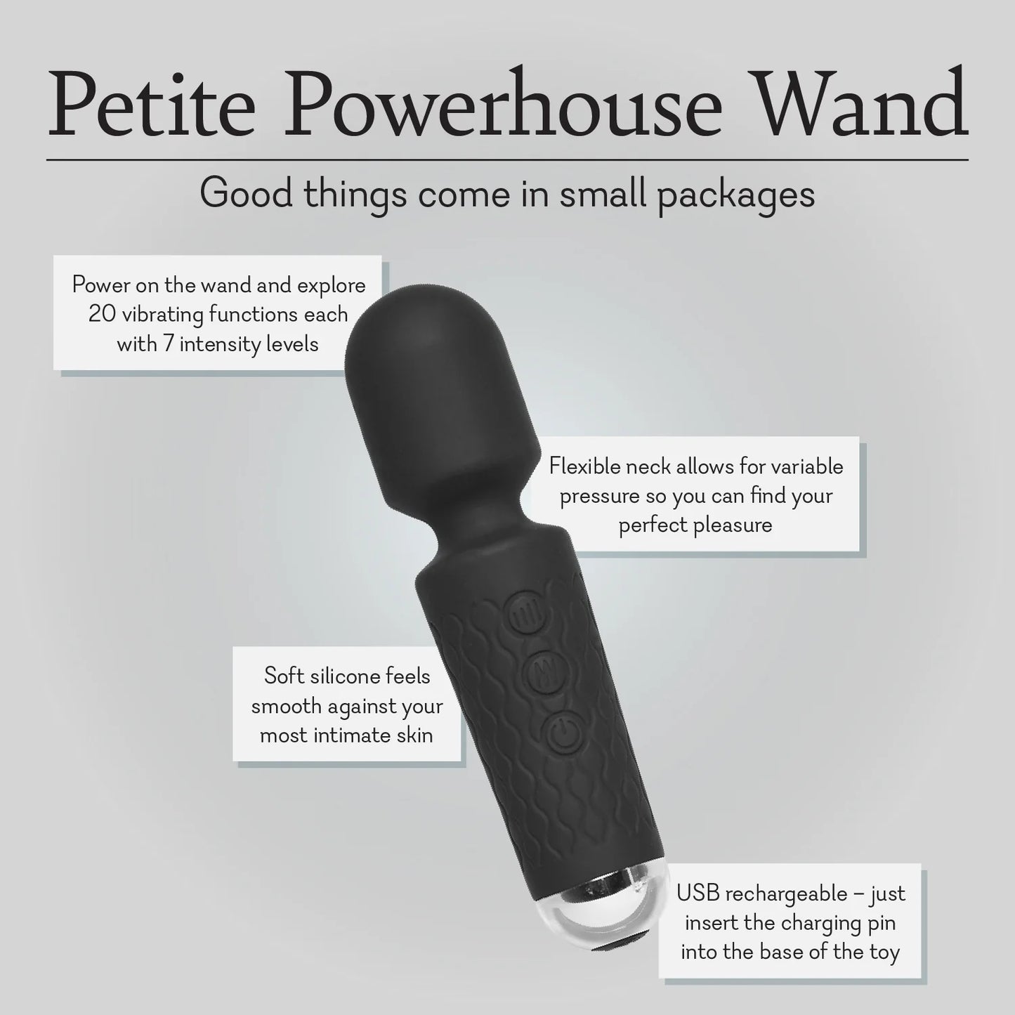 Petite Powerhouse Wand - NEW! - BEST SELLER!