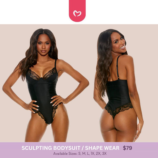 Sculpting Bodysuit With Lace - Back for a limited time!