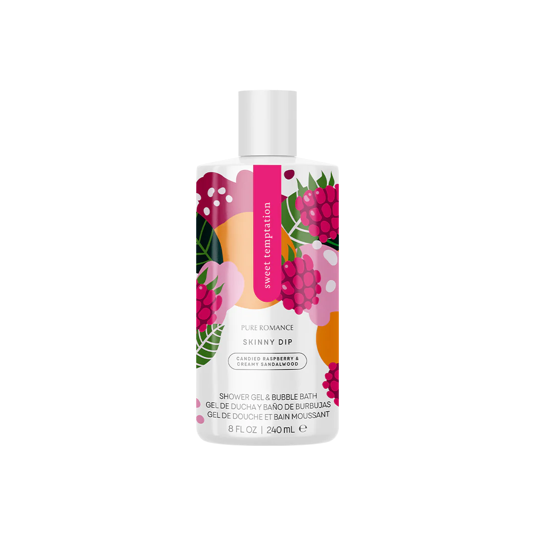 Pheromone Shower Gel & Vaginal Wash & Bubble Bath - Skinny Dip - Sweet Temptation - NEW!