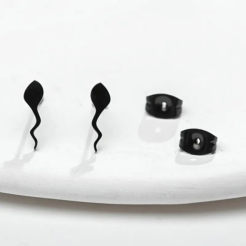 Sperm Earrings