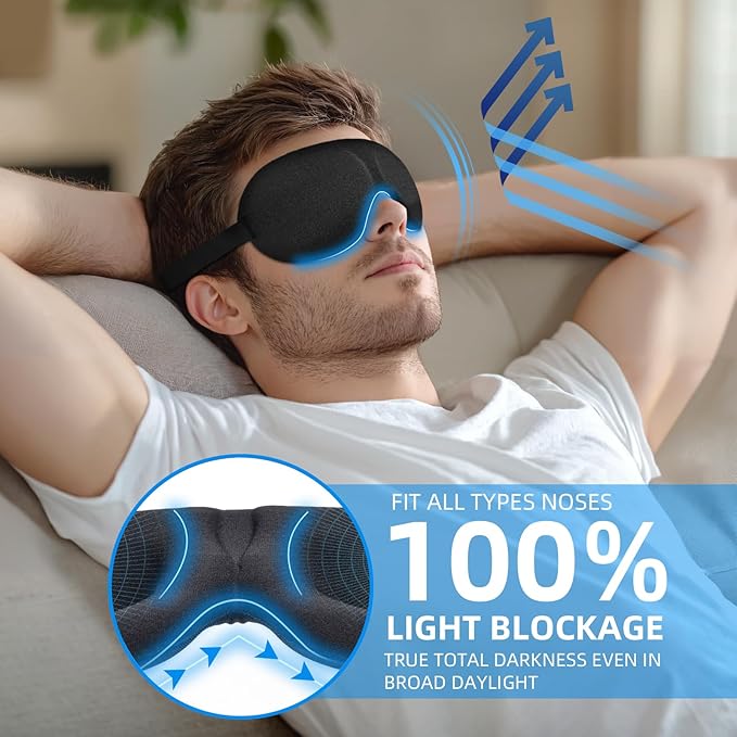 Lash Protecting Blindfold Eye Mask Sleep Mask