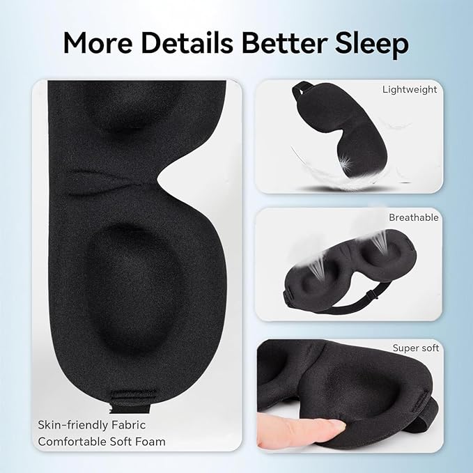 Lash Protecting Blindfold Eye Mask Sleep Mask