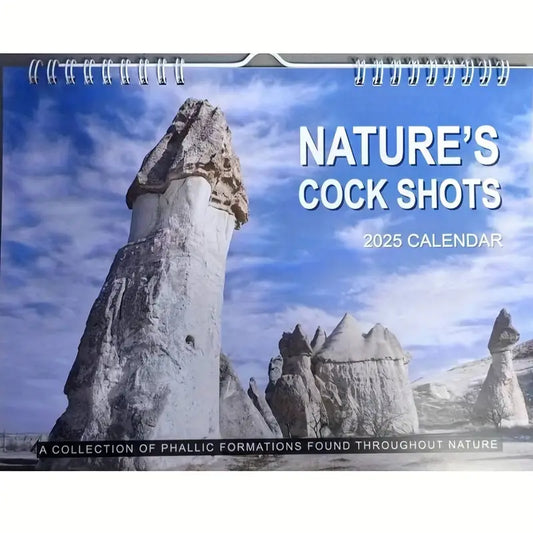 Natures Cock Shots 2025 Calendar