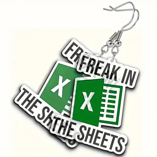 Freak In The Sheets Earrings - 3 LEFT!