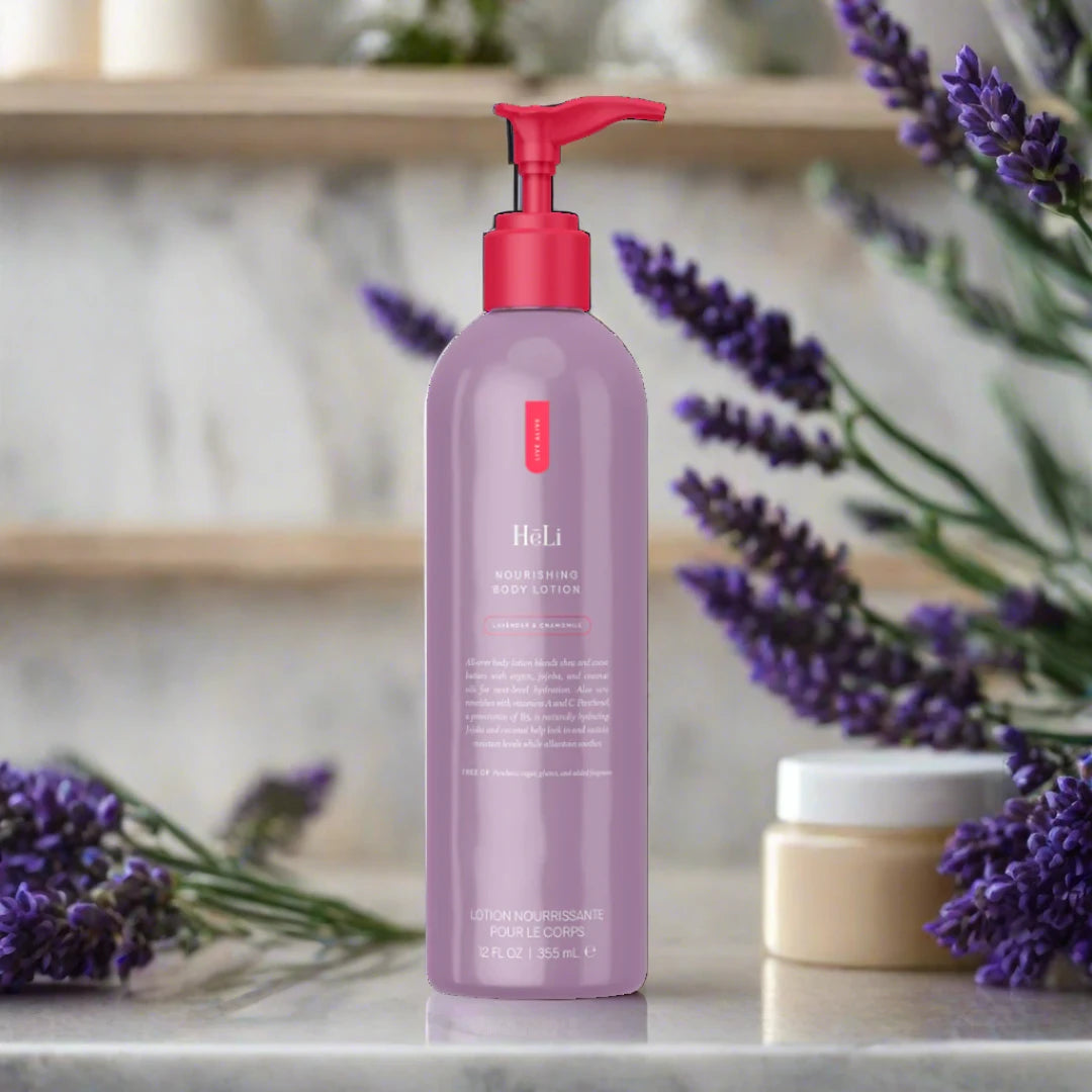 Nourishing Body Lotion - Hēli Lavender & Chamomile - 12 LEFT!