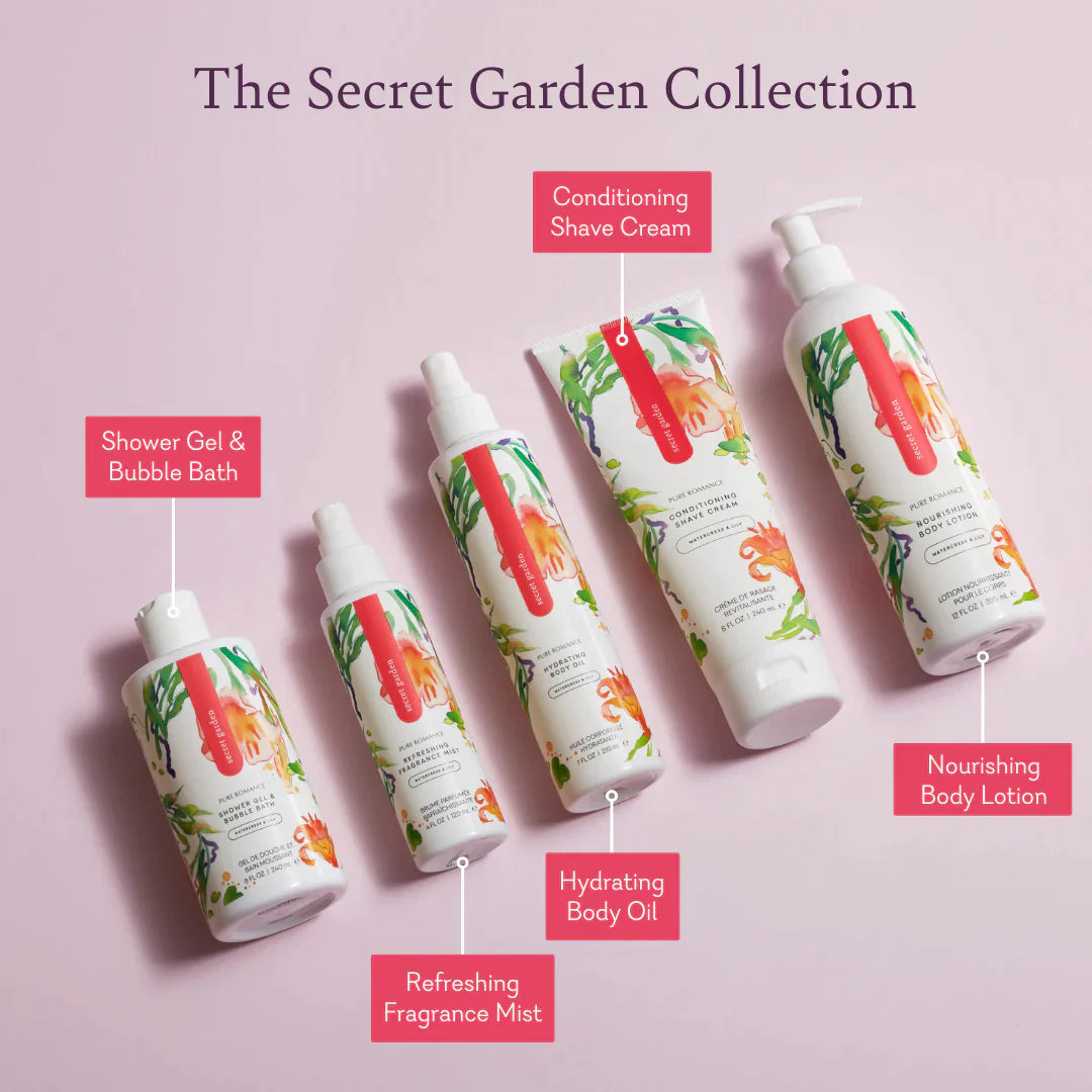 Refreshing Fragrance Mist with Pheromone - Secret Garden - 9 LEFT! Pure Romance Kiss