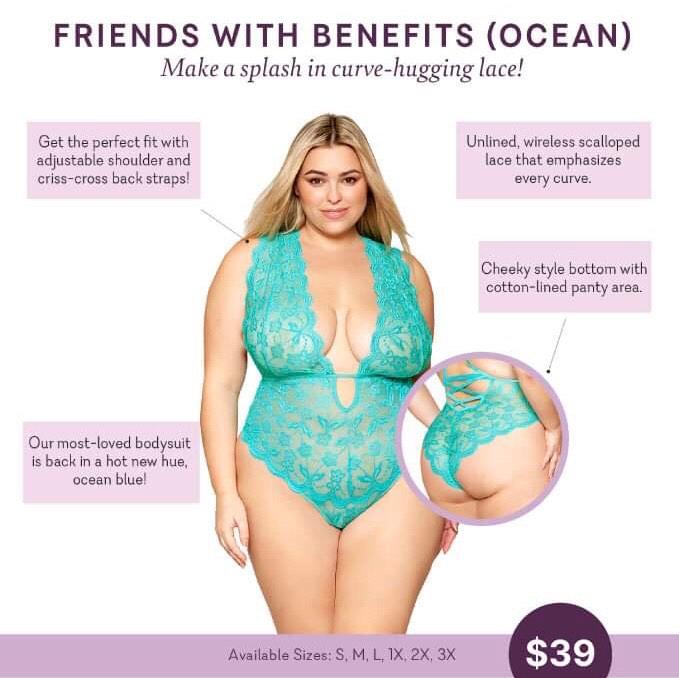 Friends With Benefits - Ocean - 3 LEFT!