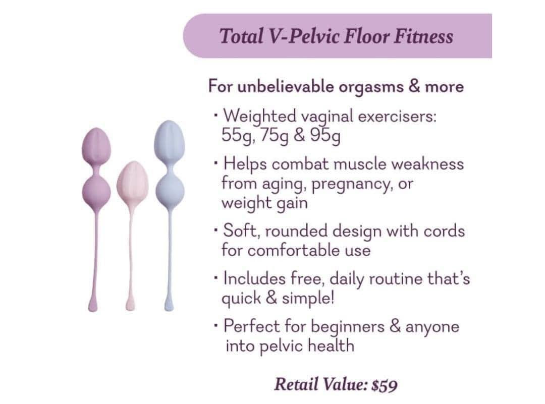 Total V - Pelvic Floor Exerciser - IT'S BACK! - 3 LEFT!